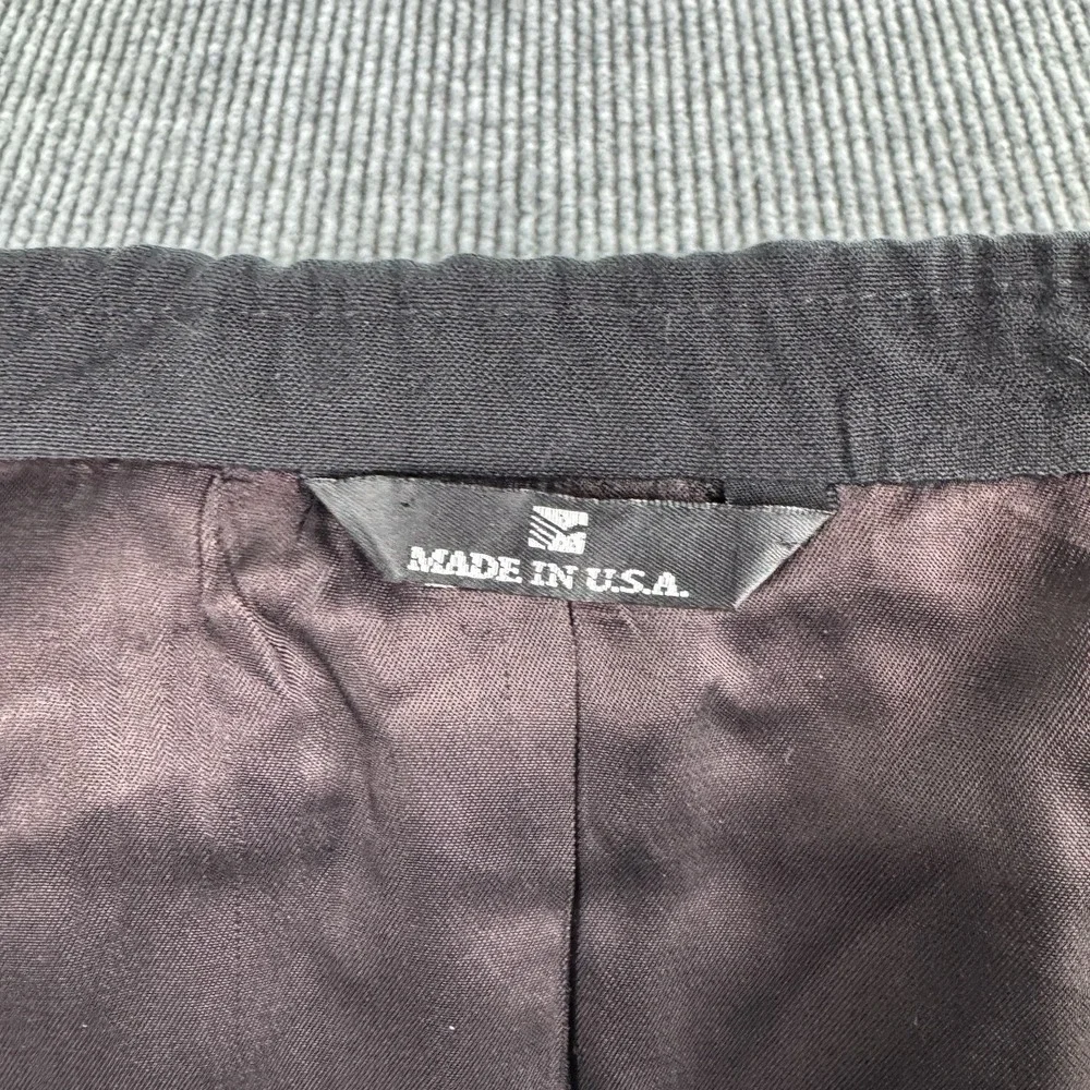 Polo University Club Tuxedo Jacket 42 S Black Wool Luxury Designer Ralph Lauren